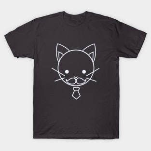 Mustache Cat T-Shirt